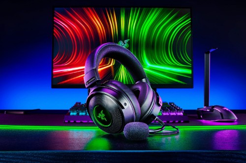Razer Kraken V3 HyperSense Headset Wired Head-band Gaming USB Type-A Black