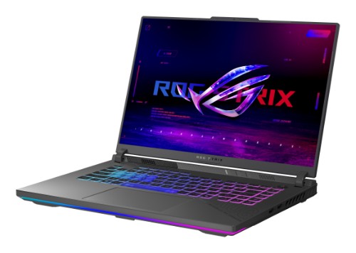 ASUS ROG Strix G16 G614PR-RV075W AMD Ryzen™ 9 8940HX Laptop 40.6 cm (16") WUXGA 32 GB DDR5-SDRAM 1 TB SSD NVIDIA GeForce RTX 5070 Ti Wi-Fi 6E (802.11ax) Windows 11 Home Black, Grey