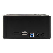 StarTech.com Dual-Bay USB 3.0 / eSATA to SATA Hard Drive Docking Station, USB Hard Drive Dock, External 2.5/3.5" SATA I/II/III SSD/HDD Docking Station, Hot-Swap Hard Drive Bays, Top-Loading
