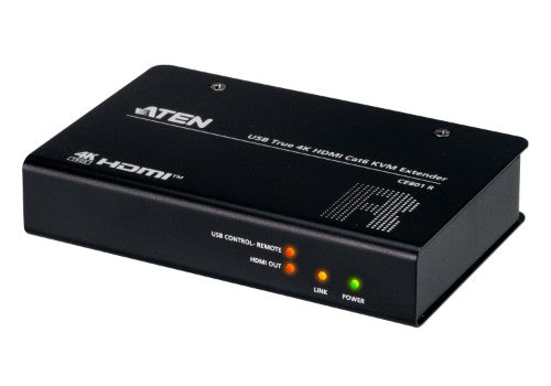 ATEN USB True 4K HDMI Cat 6 KVM Extender (4K @ 70 m / FHD @ 100 m)