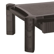 StarTech.com Monitor Riser with Drawer - Height Adjustable - Large - For up to 32" (22lb/10kg) Displays