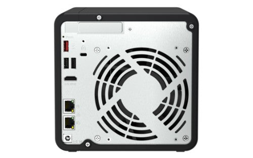 QNAP TS-464 NAS Tower Intel® Celeron® N5095 8 GB DDR4 16 TB HDD QNAP Turbo System Black, Gold