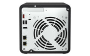 QNAP TS-464 NAS Tower Intel® Celeron® N5095 8 GB DDR4 16 TB HDD QNAP Turbo System Black, Gold
