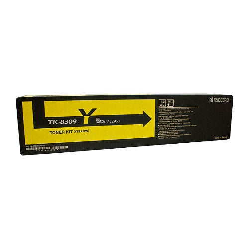 KYOCERA TK-8309Y toner cartridge 1 pc(s) Original Yellow