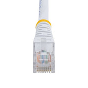 StarTech.com 15m Cat5e White Molded RJ45 UTP Cat 5e Patch Cable - 15 m Patch Cord