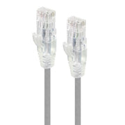 ALOGIC 3m Grey Series Alpha Ultra Slim Cat6 Network Cable, UTP, 28AWG