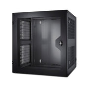 APC NetShelter 13U Wallmount Rack Cabinet Vented Door Double Hinged Server Depth