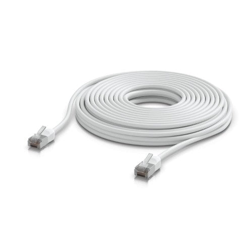 Ubiquiti UACC-Cable-Patch-Outdoor-C6A-12M-W networking cable White Cat6a F/UTP (FTP)