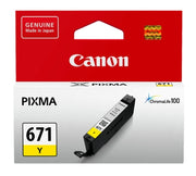 Canon CLI-671Y ink cartridge 1 pc(s) Original Standard Yield Yellow