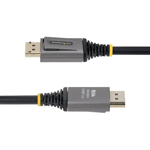 StarTech.com 2m DisplayPort 2.1 Cable, VESA Certified DP54 DisplayPort Cable, Uncompressed 8K 60Hz, 10K 60Hz/8K 144Hz/4K 240Hz w/DSC 1.2a, DP 2.1 Monitor Cord