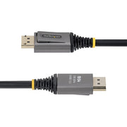 StarTech.com 50cm DisplayPort 2.1 Cable, VESA Certified DP54 DisplayPort Cable, Uncompressed 8K 60Hz, 10K 60Hz/8K 144Hz/4K 240Hz w/DSC 1.2a, DP 2.1 Monitor Cord