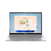 ASUS ASUS VivoBook S14 14' WUXGA OLED Notebook Intel Core Ultra 7 355 DDR5 Panther Lake 32GB 1TB SSD Silver Win 11 Home 49 TOPs 1Y Warranty