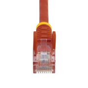 StarTech.com Cat5e Patch Cable with Snagless RJ45 Connectors - 1m, Red