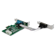 StarTech.com 2-port PCI Express RS232 Serial Adapter Card - PCIe RS232 Serial Host Controller Card - PCIe to Serial DB9 - 16950 UART - Low Profile Expansion Card - Windows & Linux - TAA