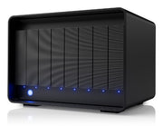 LaCie 8big Pro5 disk array 32 TB Desktop Black