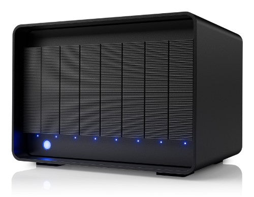 LaCie 8big Pro5 disk array 64 TB Desktop Black