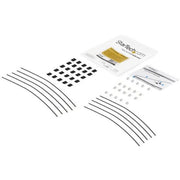 StarTech.com 10-Pack Security Cable Tethers for Adapters & Dongles - Universal Cable Adapter Tether - Tether Cable - Adjustable Length Anti-Theft Cable Tether Lock Kit - Steel - TAA