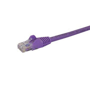 StarTech.com 5m CAT6 Ethernet Cable - Purple CAT 6 Gigabit Ethernet Wire -250MHz 100W PoE RJ45 UTP Network/Patch Cord Snagless w/Strain Relief Individually Tested