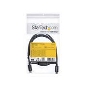 StarTech.com 3.3ft (1m) Thunderbolt 3 Cable, 20Gbps, 100W PD, 4K, Thunderbolt Certified, Compatible with Thunderbolt 4/USB 3.2/DisplayPort
