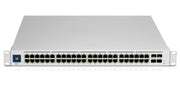 Ubiquiti UniFi Pro 48-Port PoE Managed L2/L3 Gigabit Ethernet (10/100/1000) Power over Ethernet (PoE) 1U Silver
