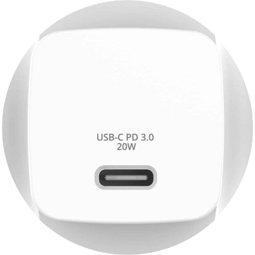 Verbatim Mini GaN Charger with USB-C Cable Universal White AC Fast charging Indoor