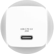 Verbatim Mini GaN Charger with USB-C Cable Universal White AC Fast charging Indoor
