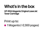 HP 410A Magenta Original LaserJet Toner Cartridge