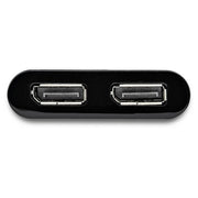 StarTech.com USB 3.0 to Dual DisplayPort Adapter, 4K 60Hz, DisplayLink Certified, USB to Dual DP Display Adapter, Dual DisplayPort Adapter for Mac & Windows