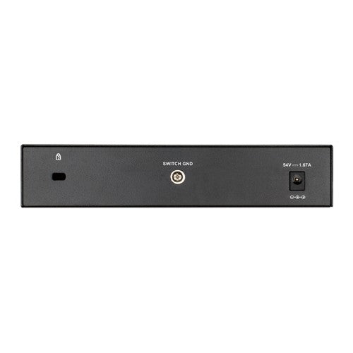 D-Link DGS-1100-08PLV2 network switch Managed L2 Gigabit Ethernet (10/100/1000) Power over Ethernet (PoE) Black