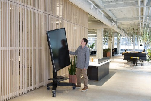 Ergotron Neo-Flex Mobile MediaCenter VHD Black Flat panel Multimedia cart