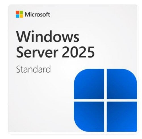 Microsoft Windows Server 2025 Standard 1 license(s)