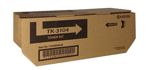 KYOCERA TK-3104 BLK TONER 12.5K FOR FS-2100D / M3040DN / M3040IDN M3540DN / M3540IDN