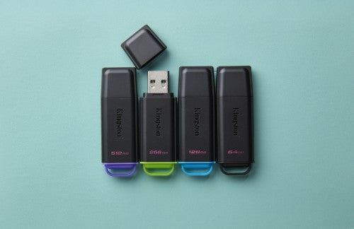 Kingston Technology DataTraveler 64GB Portable USB 3.2 Gen 1 Exodia Black