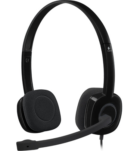 Logitech 981-000587 headphones/headset Wired Head-band Office/Call center Black