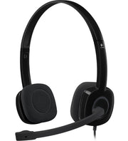 Logitech 981-000587 headphones/headset Wired Head-band Office/Call center Black