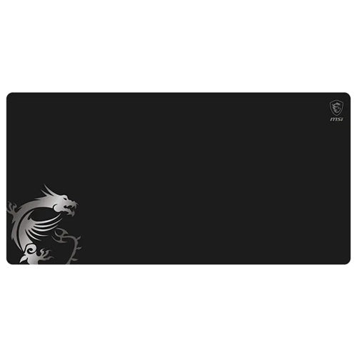 MSI AGILITY GD80 mouse pad Gaming mouse pad Black, White