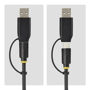 StarTech.com USB-C/USB-A to M.2 NVMe Dock Adapter, 10Gbps, Tool-Free External M.2 NVMe SSD Reader, B+M/M-Key