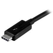 StarTech.com 3.3ft (1m) Thunderbolt 3 Cable, 20Gbps, 100W PD, 4K, Thunderbolt Certified, Compatible with Thunderbolt 4/USB 3.2/DisplayPort