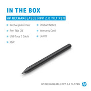 HP Rechargeable MPP 2.0 Tilt Pen (Black)