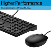 HP Wired Desktop 320MK Mouse and Keyboard