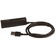 StarTech.com SATA to USB Cable, USB 10Gbps to 2.5in and 3.5in SATA I II III Hard Drive Adapter, External Converter for SSD or HDD Data Transfer