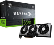 MSI VENTUS GeForce RTX 5080 16G 3X OC NVIDIA 16 GB GDDR7