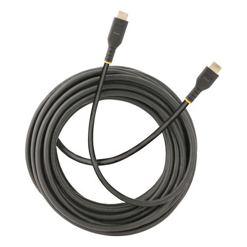 StarTech.com 30ft (10m) Active HDMI Cable w/ Ethernet - HDMI 2.0 4K 60Hz UHD - Rugged HDMI Cord w/ Aramid Fiber - Durable High Speed HDMI Cable - Heavy-Duty HDMI 2.0 Cable