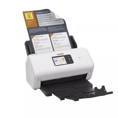 Brother ADS-3350W scanner ADF scanner 600 x 600 DPI A3 White