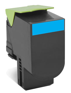 Lexmark 70C80C0 toner cartridge Original Cyan 1 pc(s)
