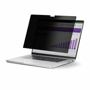 StarTech.com 14.1-inch 16:10 Flip-Up Privacy Screen with Touch, Anti-Glare Blue Light Filter, Laptop Monitor Screen Protector, +/- 30 Deg. View Angle