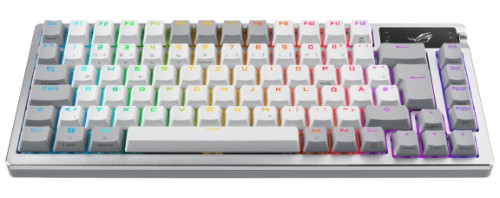 ASUS ROG Azoth White keyboard Gaming USB + RF Wireless + Bluetooth