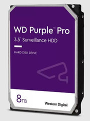 Western Digital Purple Pro Smart Video HDD 8TB internal hard drive 7200 RPM 3.5" Serial ATA