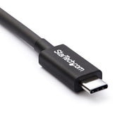 StarTech.com 50cm (1.6ft) Thunderbolt 3 Cable, 40Gbps, 100W PD, 4K/5K, Thunderbolt Certified, Compatible with Thunderbolt 4/USB 3.2/DisplayPort