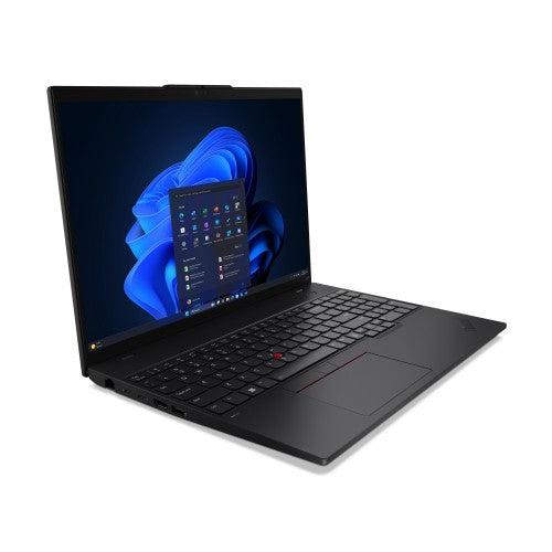 Lenovo ThinkPad L16 Gen 2 (Intel) Intel Core Ultra 7 255U Laptop 40.6 cm (16") WUXGA 32 GB DDR5-SDRAM 512 GB SSD Wi-Fi 6E (802.11ax) Windows 11 Pro Belgian Black